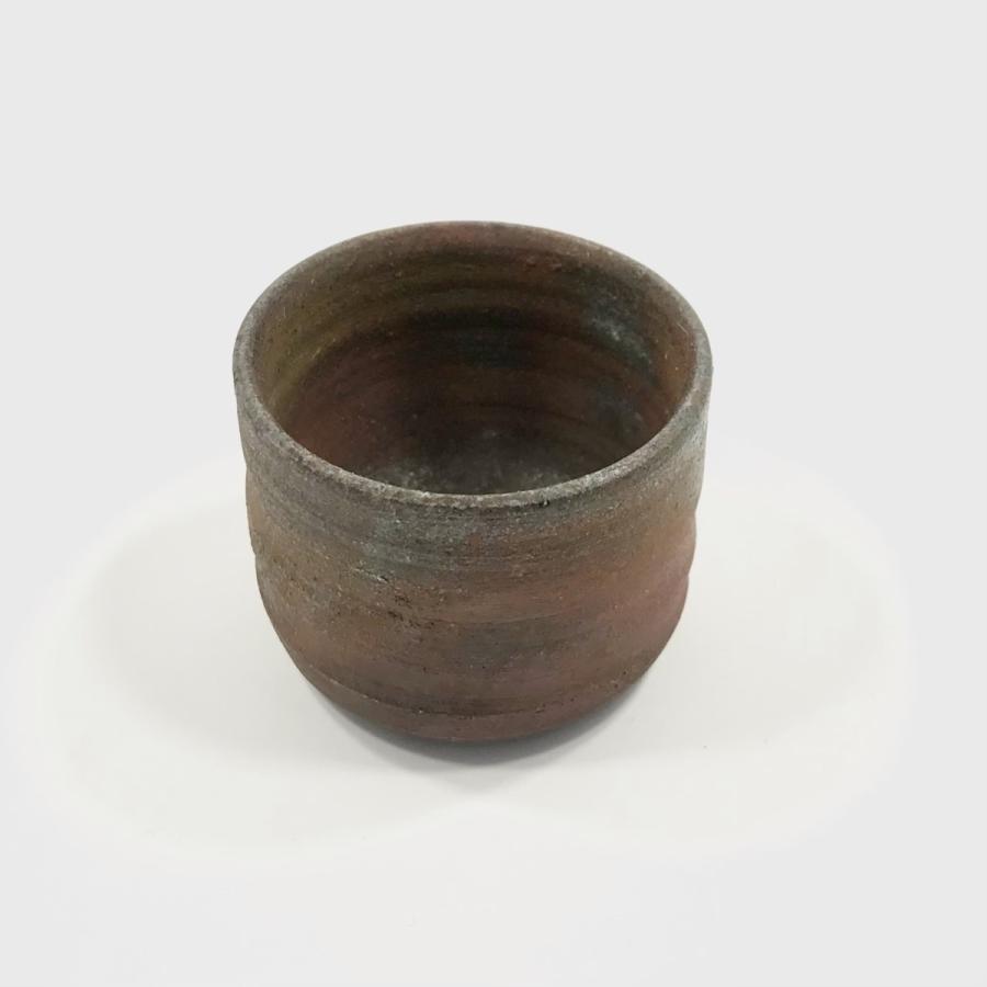 ○ろくろ目ぐいのみ/津軽金山焼 金山焼 陶器 手作り ギフト 記念品
