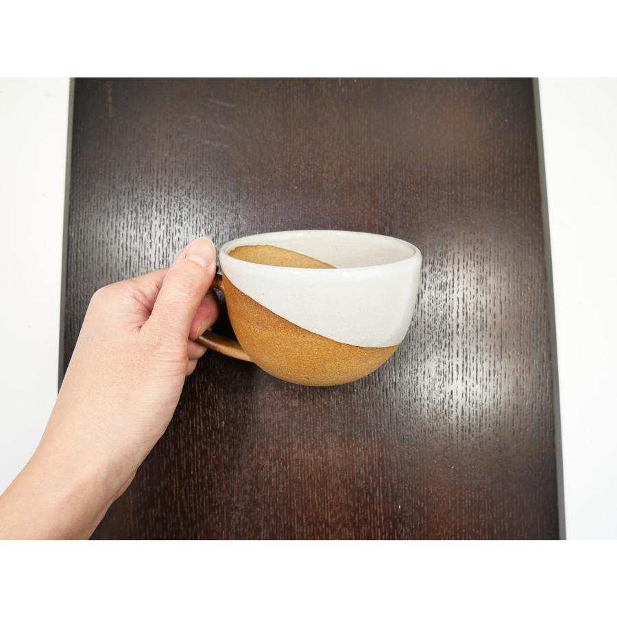 ○「雪国」りんご付マグ/津軽金山焼 金山焼 陶器 マグカップ カップ