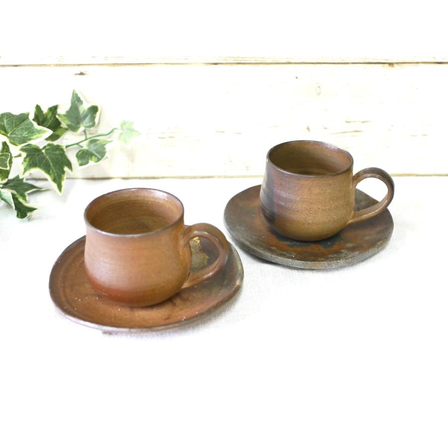 ○【2個セット】カップ＆ソーサー/津軽金山焼 金山焼 食器 陶器 贈り物