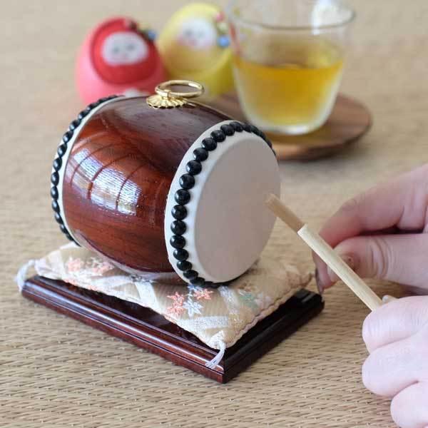 ≪太鼓の里 浅野≫太鼓匠・この道400年の浅野太鼓が作る飾り太鼓 小豆