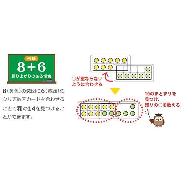 ≪ダイワ新田教材≫クリア数図カード（5セット）【算数 計算 カード 教材 小1 幼児 教育 知育 入学祝い】｜kanazawa-honpo｜05