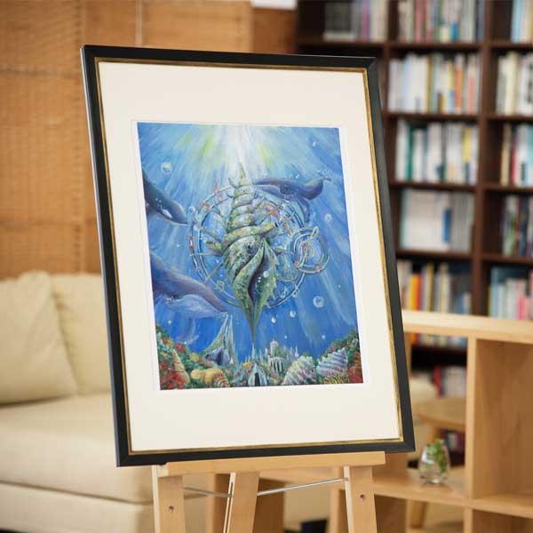 ≪中島みつき油絵コレクション≫「海底ライブハウス」【ハイファイン 中島光喜 グッズ セット