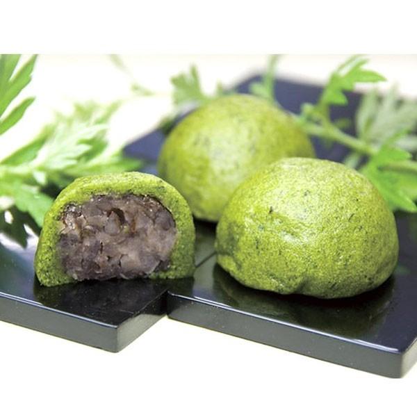 ≪よもぎ万頭 のと屋≫よもぎ万頭 15個入り【石川県  能登 中能登町 和菓子 天然よもぎ 一口サイズ 北海道産 小豆 石川県観光推進商品】 | 