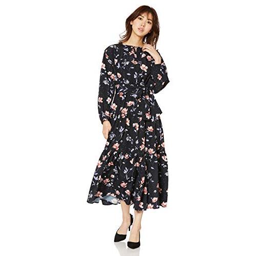 美しい マーキュリーデュオ ワンピース フラワーギャザーマキシワンピース レディース ネイビー 日本 F Free サイズ 圧倒的高評価 Clinicagastroservice Com Br