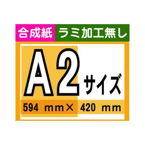 ポスター 印刷 サイズ １枚 合成紙 ラミネート加工無し Pp3 G 看板のコンビニ 通販 Yahoo ショッピング