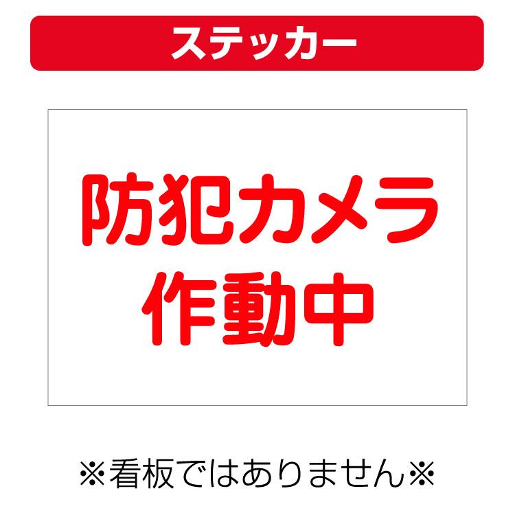 ステッカー 防犯カメラ作動中 297 210ミリ サイズ 定番の冬ギフト