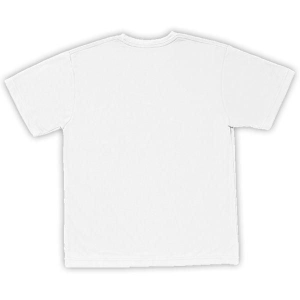 ドライTシャツ）みかん柄 mikanちゃん 大人用 男女兼用 ホワイト生地