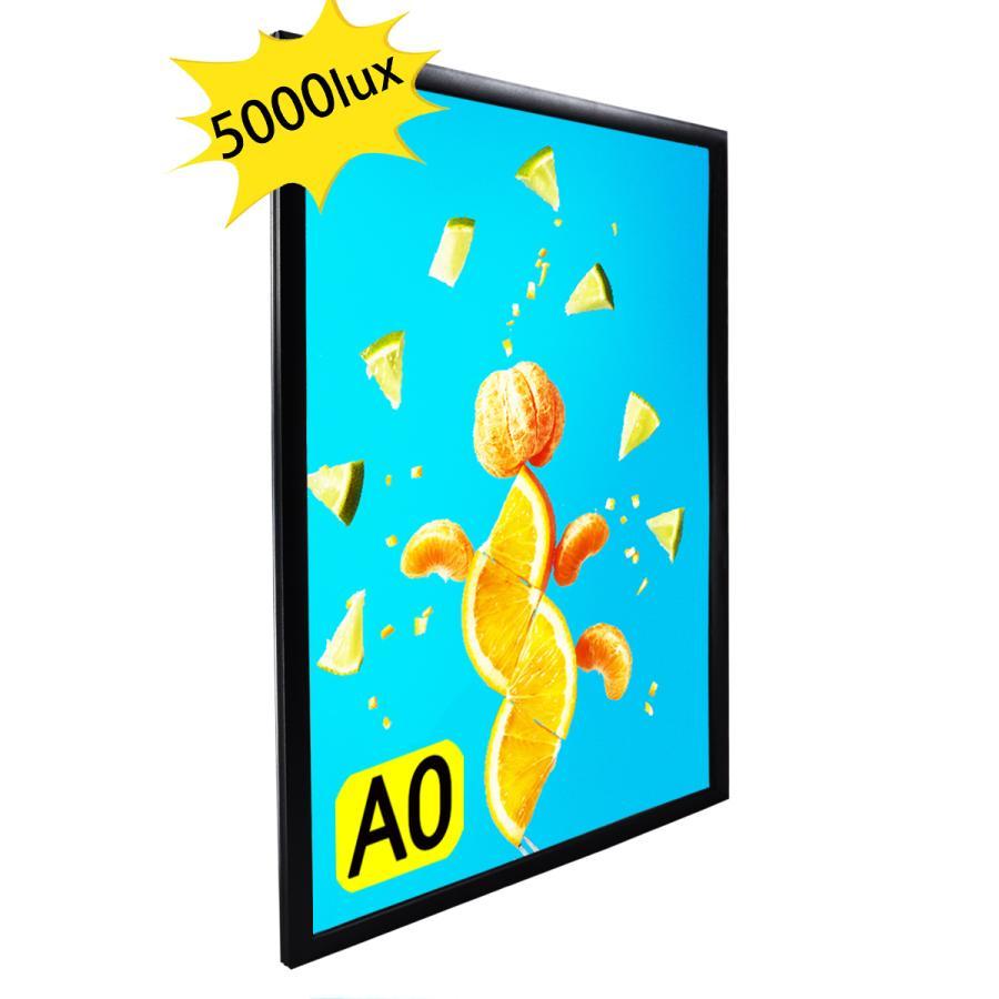 OKH20-A0】屋内用 LEDライトパネル A0 シルバー 白 黒 高輝度