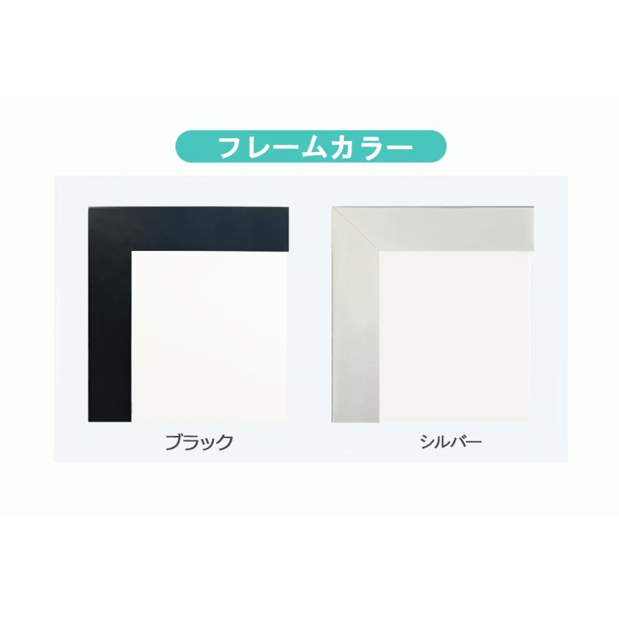 【OKH49-A2-SV】屋内外兼用 LEDライトパネル A2 シルバー 高輝度5000LUX 電飾看板 店舗用看板 壁掛け看板 内照式看板 ポスター入れ看板 防水看板の画像