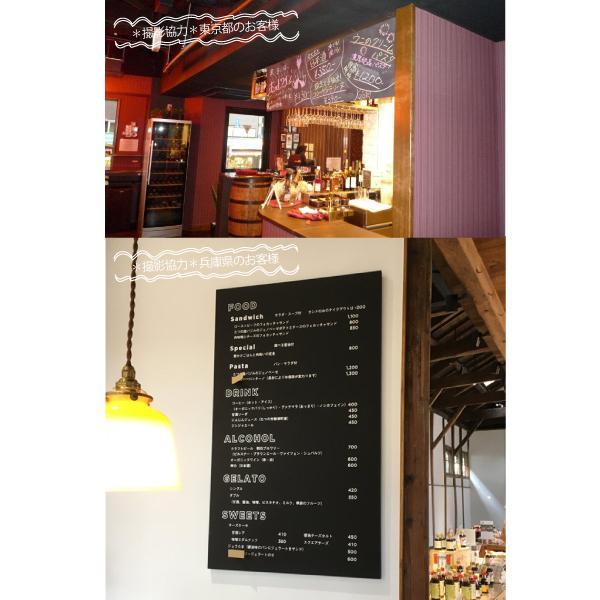 黒板 壁掛け 60×90cm 黒色 木製チョークボード 個人宅 家庭用OK 900