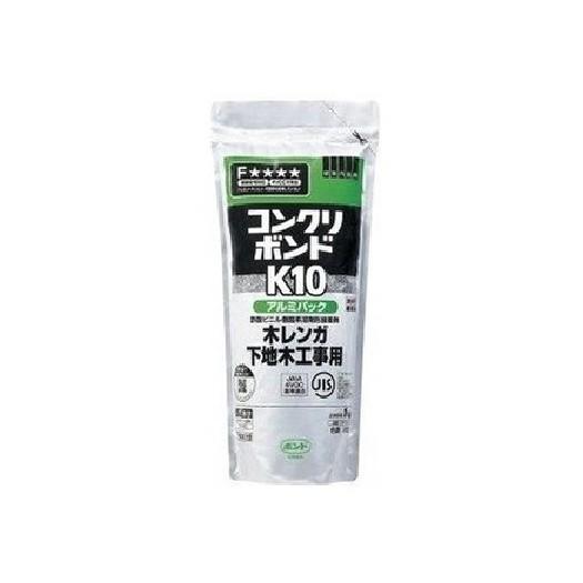 接着剤/ボンド コニシボンド K10アルミパック 1kg #41029 12コ入(個人様宅・現場配送不可)｜kanbanzairyou