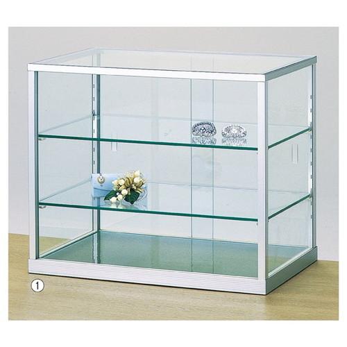 本体) 卓上ガラスショーケース W45×H38.7cm / kp38-106-6-1 : 看板材料