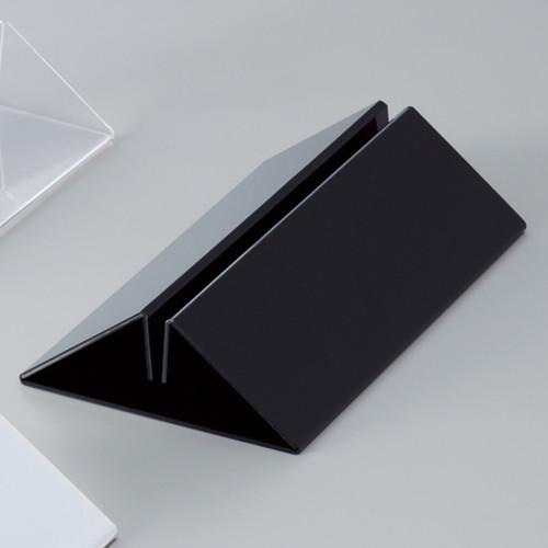 PETパネルスタンド ブラック (1個) / kp38-235-13-2 : 看板材料