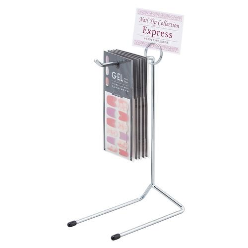 卓上フック ショーカード立て付き H22.5cm (3個) / kp38-654-22-2