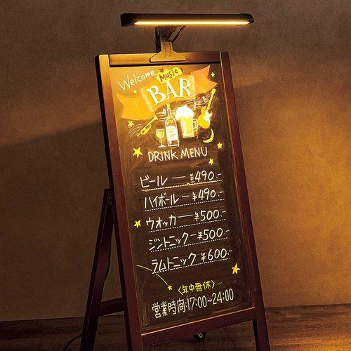 クリップライト A型看板用LEDクリップライト バー白 昼光色
