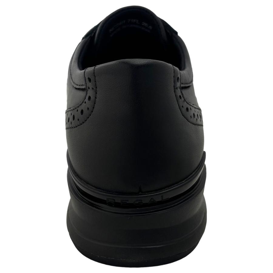 未使用級✨リーガル71FL ウイングチップ 26cm 軽量 ビジネス 黒 REGAL リーガル 靴 メンズ ドレススニーカー ビジネスシューズ