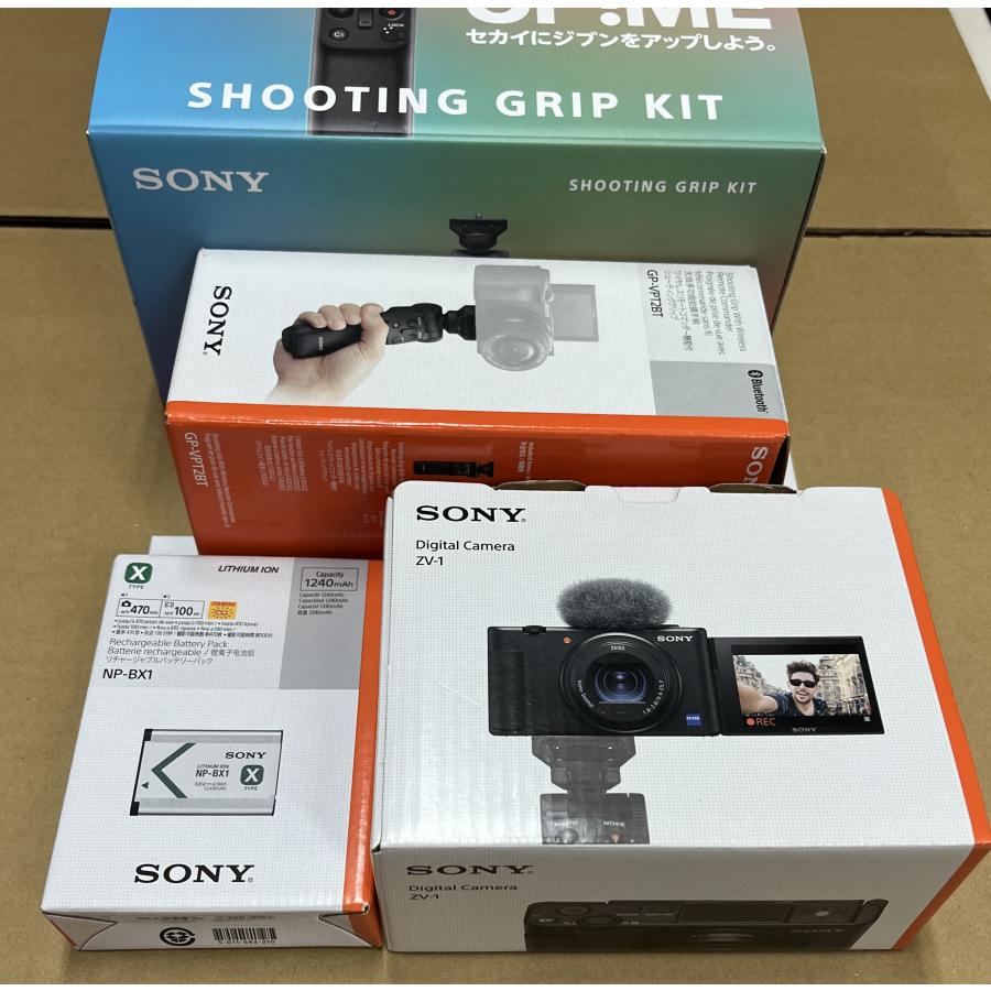 ☆美品・お買い得☆SONY VLOGCAM ZV-1G シューティンググリップ