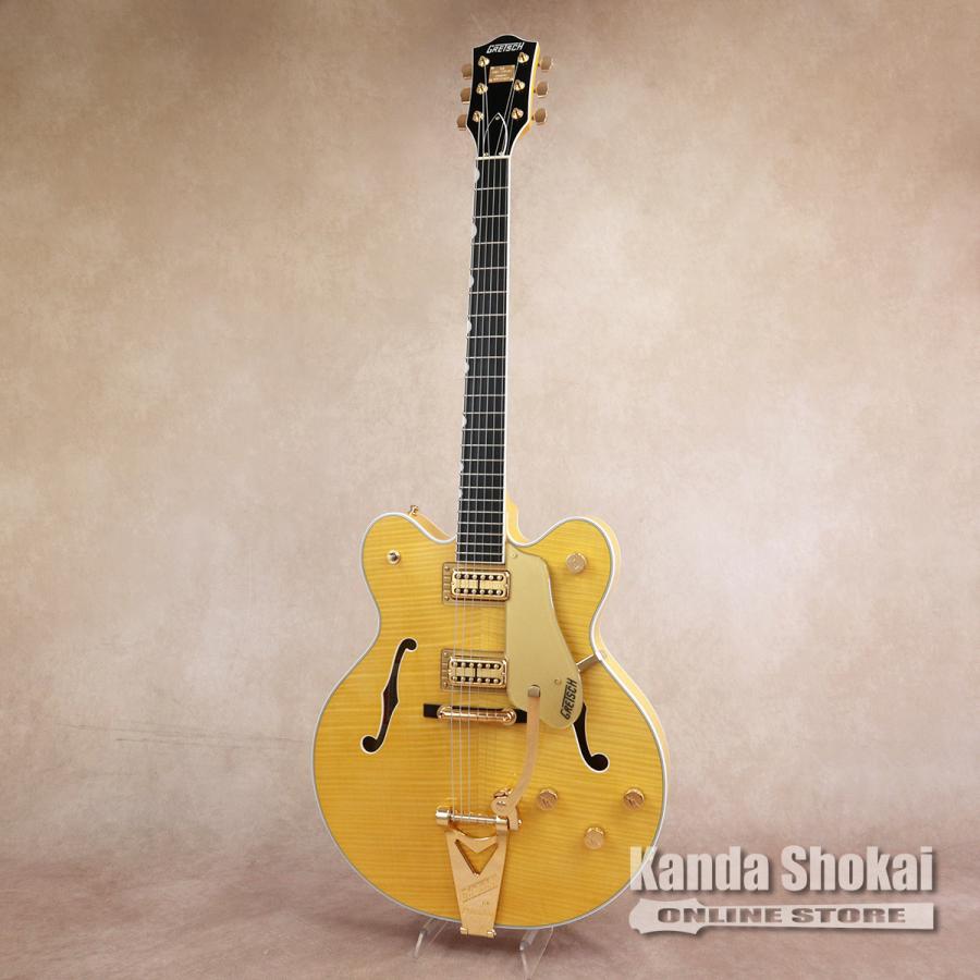 [Outlet] Gretsch グレッチ エレキギター G6122TFM Players Edition Country Gentleman, Amber Stain