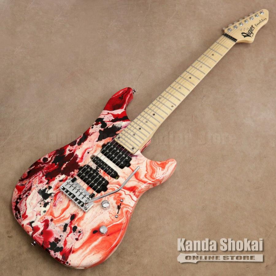 Vigier ( ヴィジェ ) Excalibur Supra 7 strings, VE7-CVS1, Maple Fingerboard, Rock Art Design #345 [S/N: 190137]｜kanda-store｜02