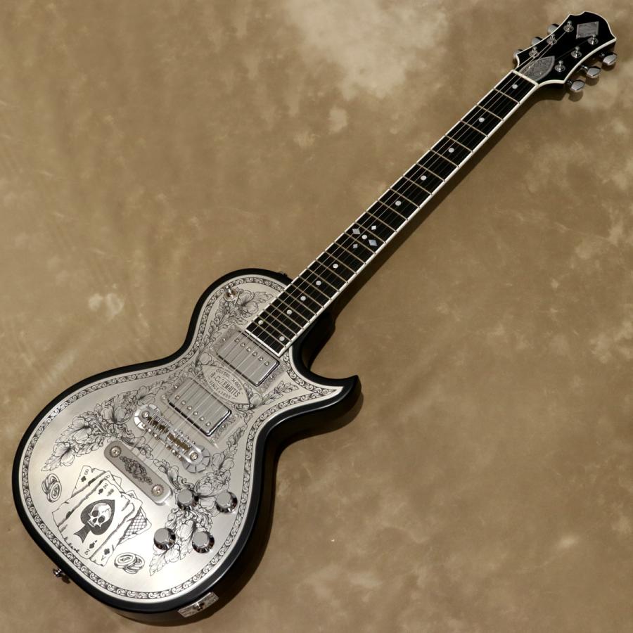 Zemaitis ( ゼマイティス ) MFG-AC-24 Aces & Eights, Black [S