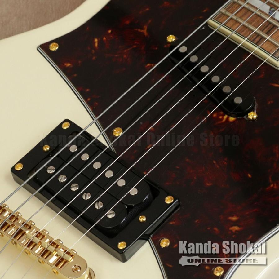 D'Angelico ( ディアンジェリコ ) エレキギター Deluxe Bedford, Vintage Whiteの画像