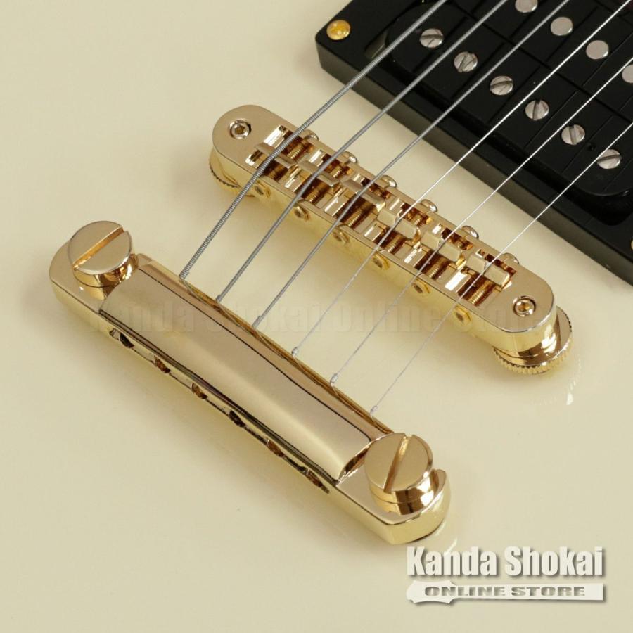 D'Angelico ( ディアンジェリコ ) エレキギター Deluxe Bedford, Vintage Whiteの画像