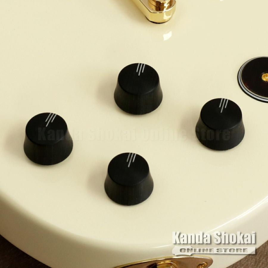 D'Angelico ( ディアンジェリコ ) エレキギター Deluxe Bedford, Vintage Whiteの画像