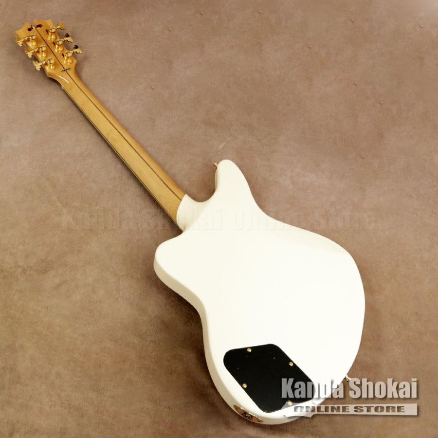 D'Angelico ( ディアンジェリコ ) エレキギター Deluxe Bedford, Vintage Whiteの画像