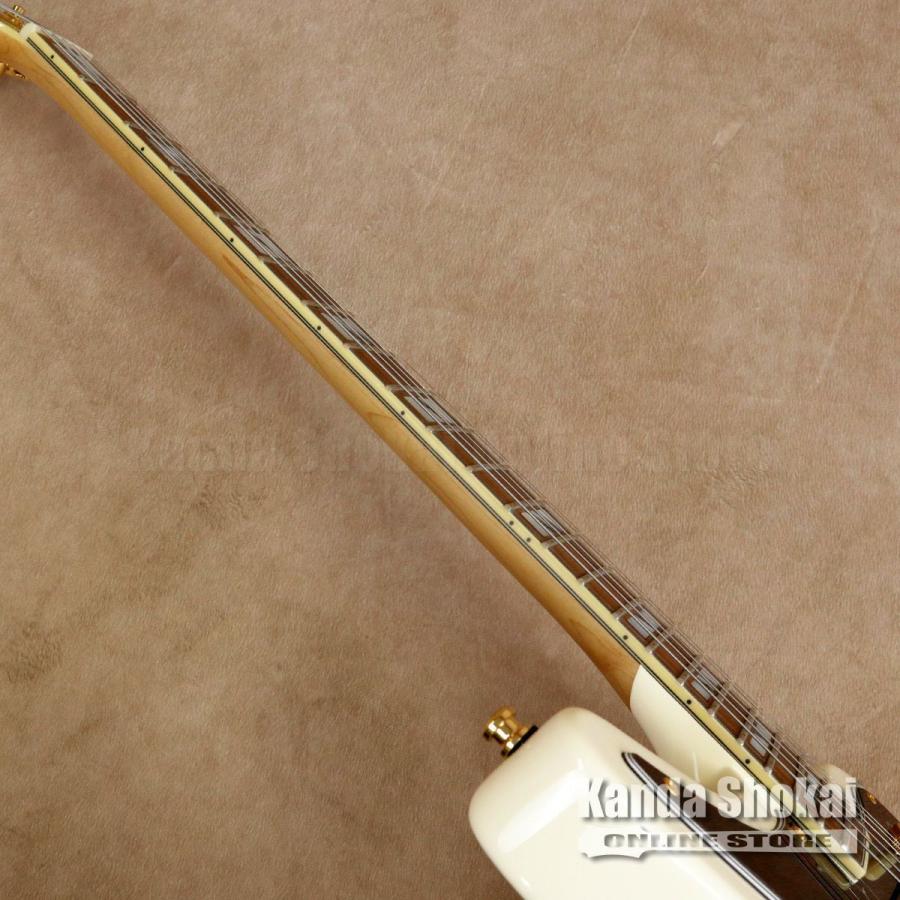 D'Angelico ( ディアンジェリコ ) エレキギター Deluxe Bedford, Vintage Whiteの画像