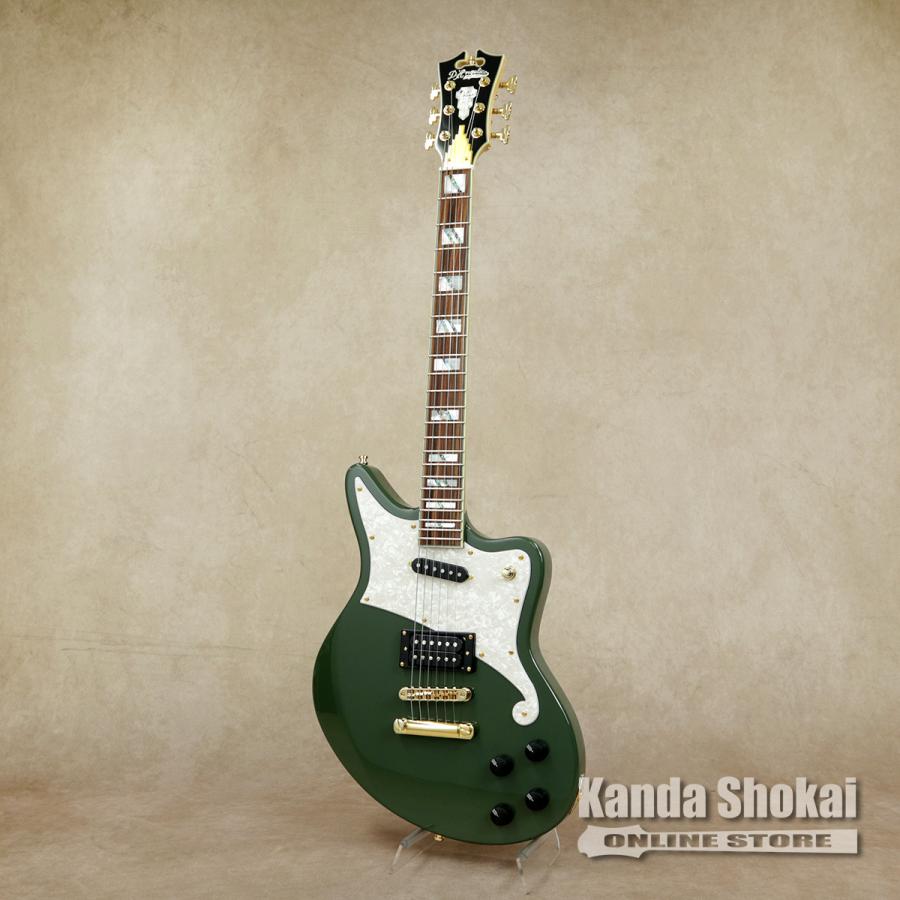 D'Angelico ( ディアンジェリコ ) エレキギター Deluxe Bedford, Hunter Green