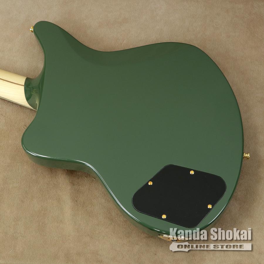 D'Angelico ( ディアンジェリコ ) エレキギター Deluxe Bedford, Hunter Greenの画像
