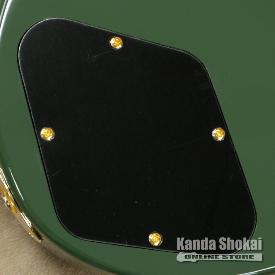 D'Angelico ( ディアンジェリコ ) エレキギター Deluxe Bedford, Hunter Greenの画像