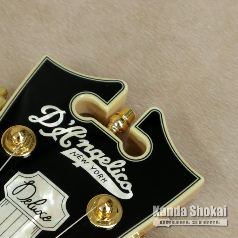 D'Angelico ( ディアンジェリコ ) エレキギター Deluxe Bedford, Hunter Greenの画像