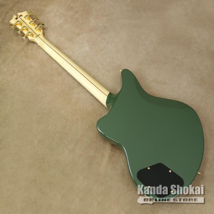 D'Angelico ( ディアンジェリコ ) エレキギター Deluxe Bedford, Hunter Greenの画像