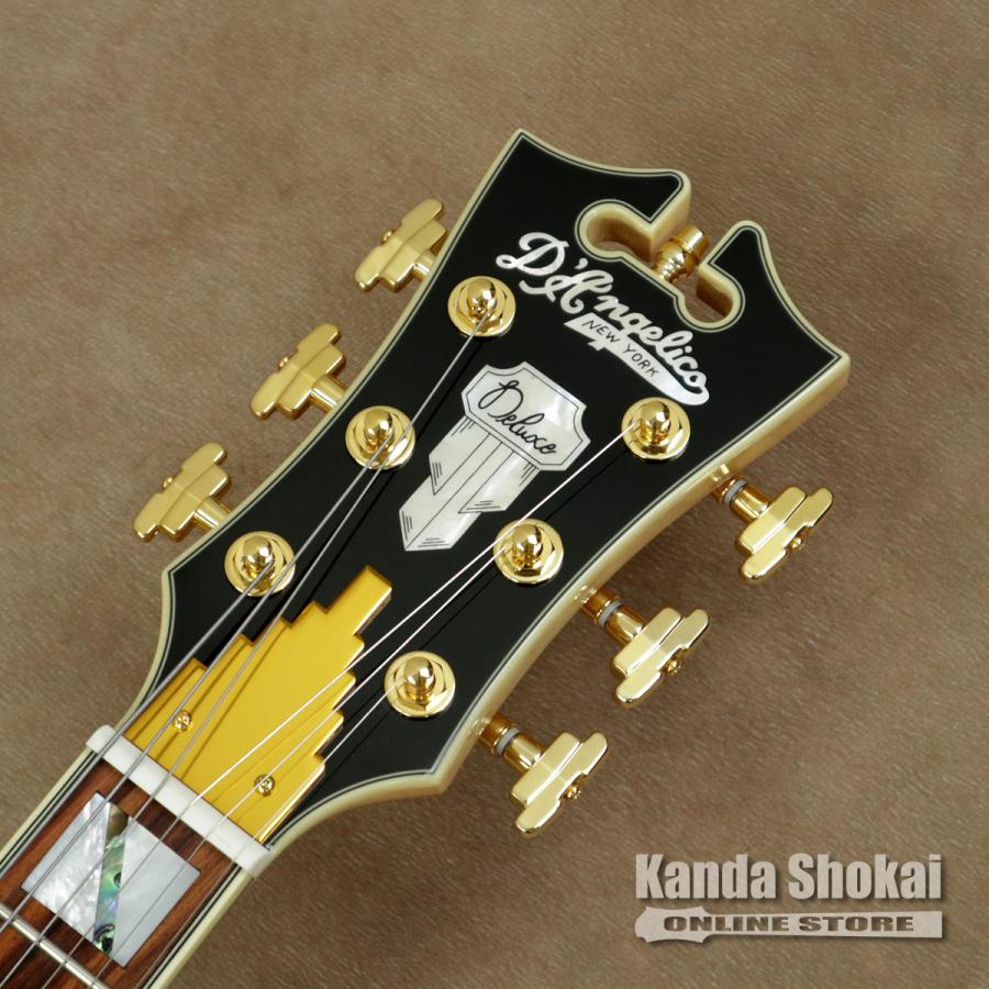 D'Angelico ( ディアンジェリコ ) エレキギター Deluxe Bedford, Hunter Greenの画像