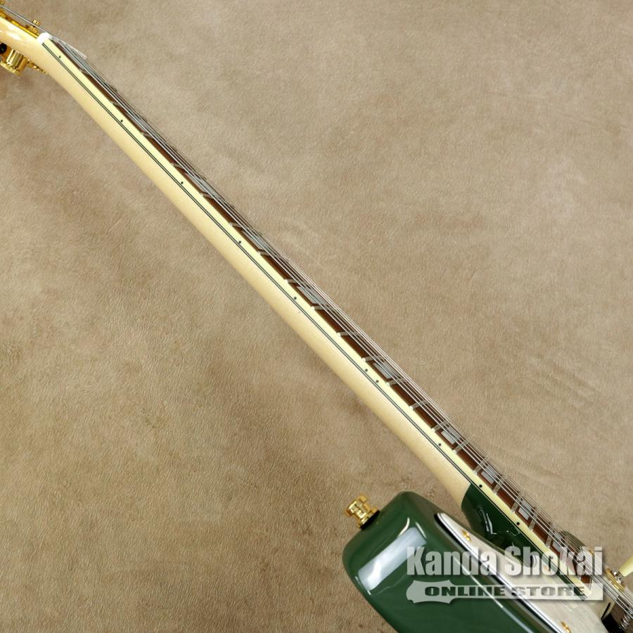 D'Angelico ( ディアンジェリコ ) エレキギター Deluxe Bedford, Hunter Greenの画像