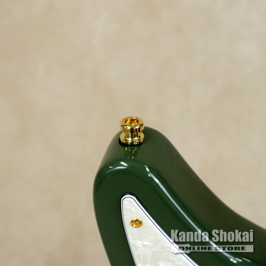 D'Angelico ( ディアンジェリコ ) エレキギター Deluxe Bedford, Hunter Greenの画像