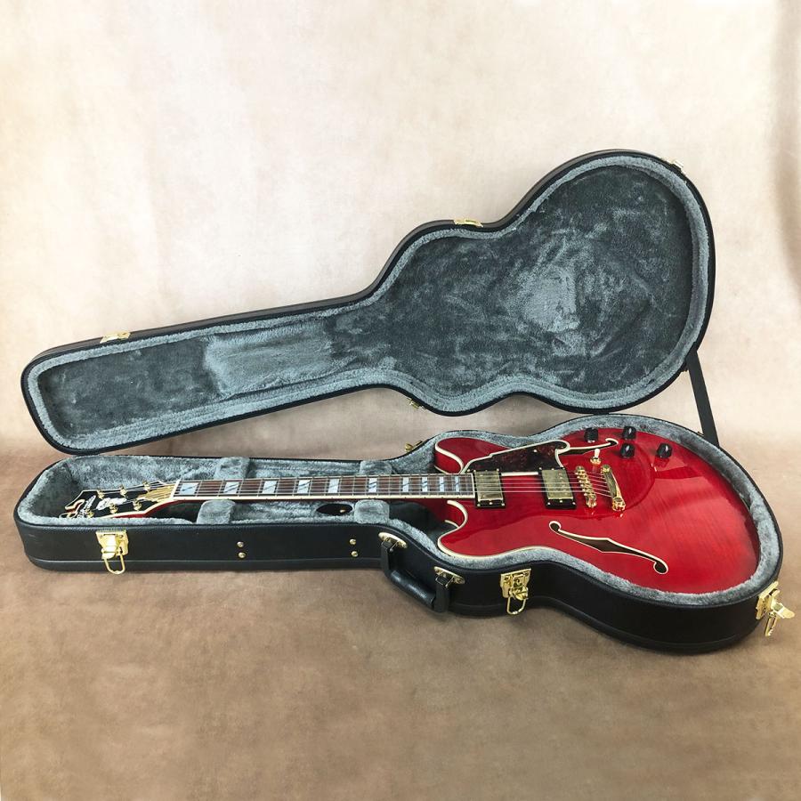 Outlet] D'Angelico ( ディアンジェリコ ) Excel DC, Trans Cherry