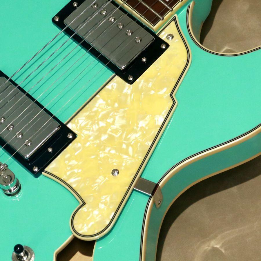 D'Angelico ( ディアンジェリコ ) Premier DC, Surf Green : 御茶ノ水