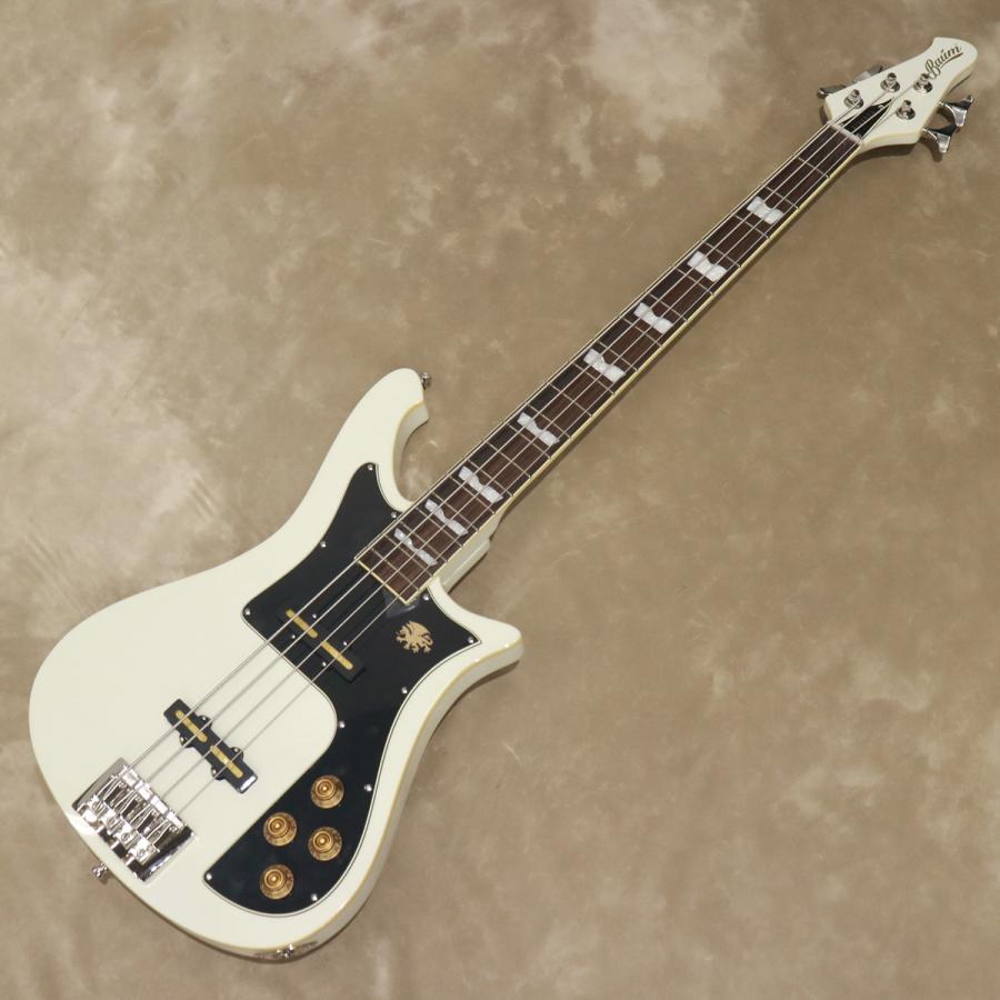 Baum Guitars ( バウム・ギター ) Nidhogg Bass， Vintage White_1