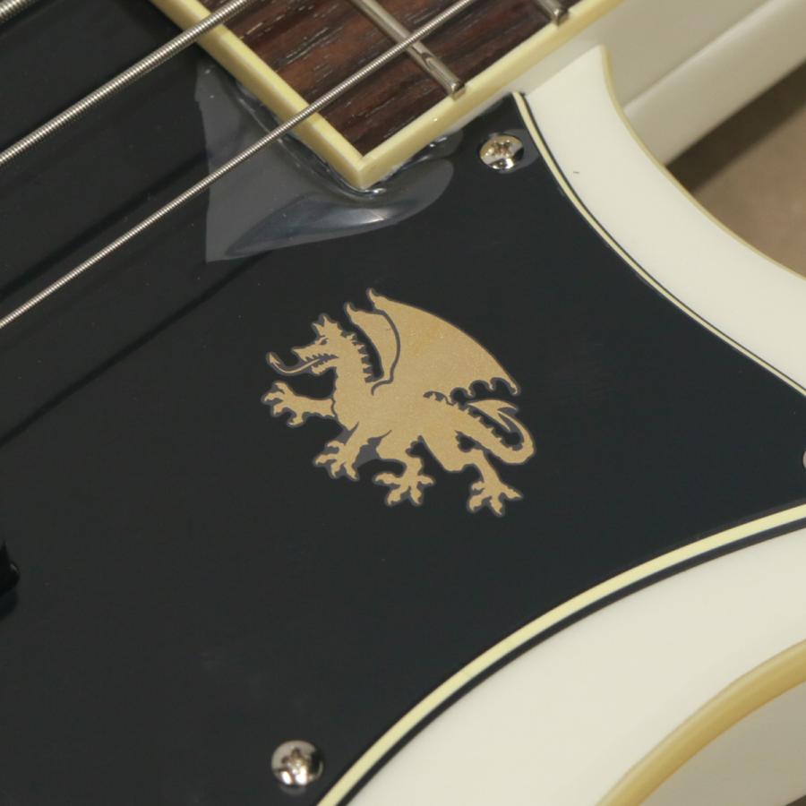 Baum Guitars ( バウム・ギター ) Nidhogg Bass， Vintage White_7