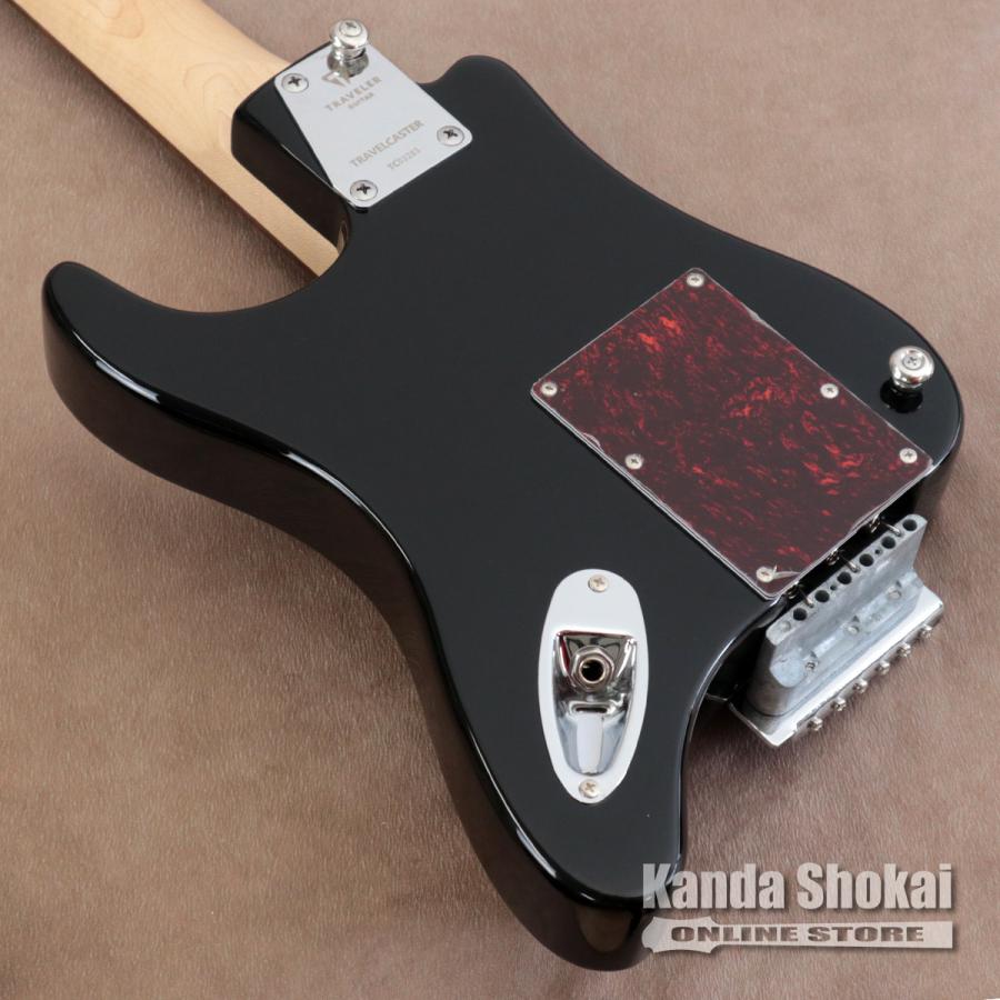 トラベラーギターTravelcaster Deluxe, Gloss Black Traveler Guitar ( トラベラーギター ) Travelcaster Deluxe
