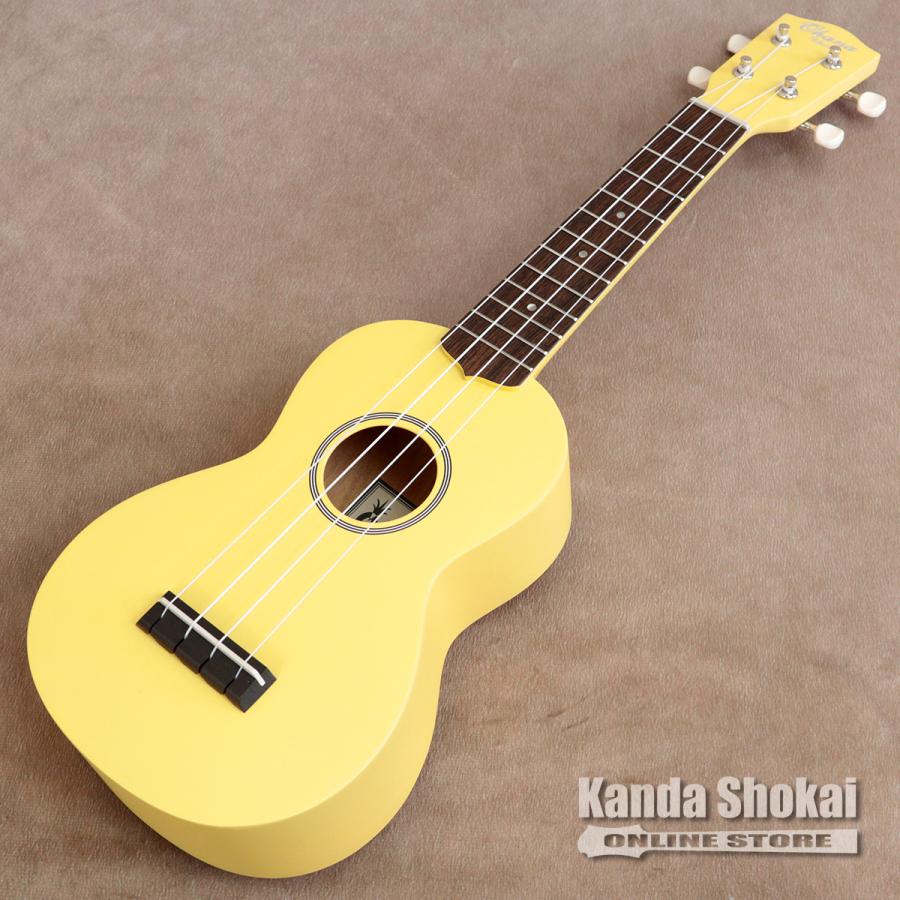 Ohana Ukuleles ( オハナウクレレ ) SK-10 YL, Mahogany, Matte Yellow_1
