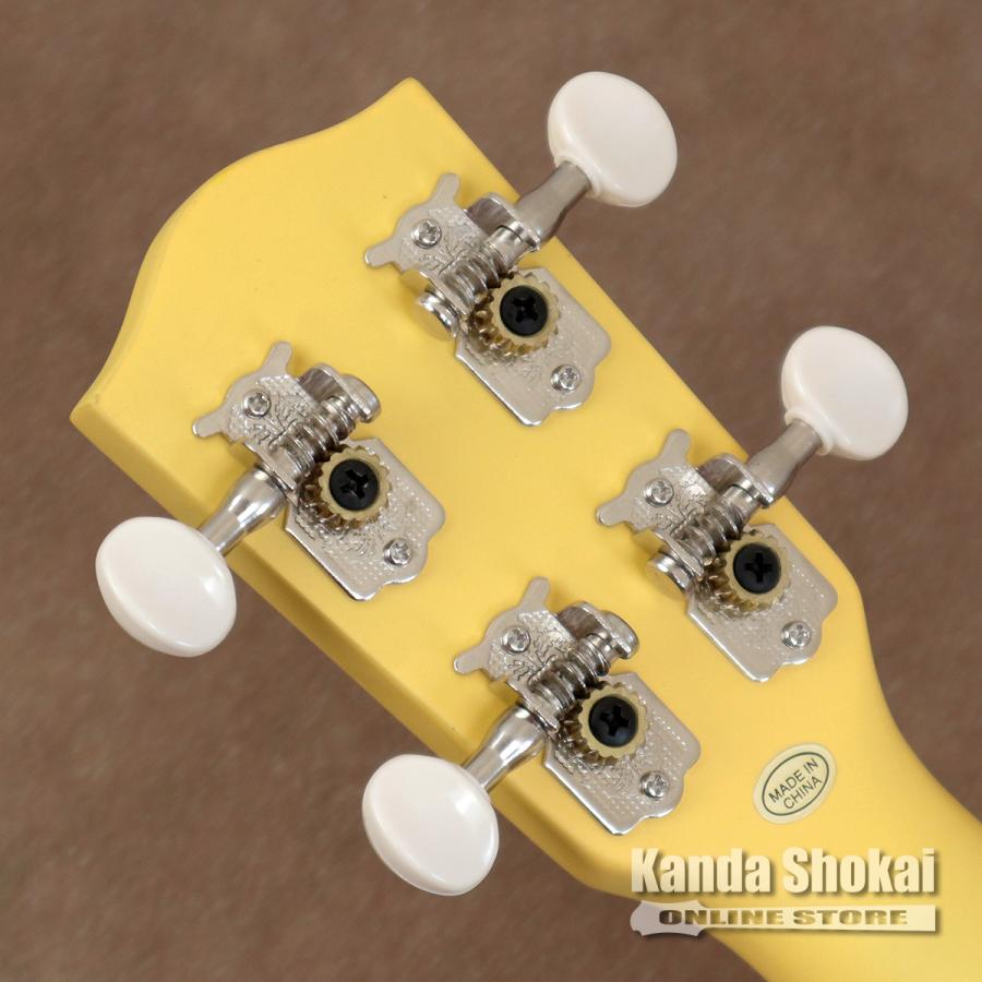 Ohana Ukuleles ( オハナウクレレ ) SK-10 YL, Mahogany, Matte Yellow_4