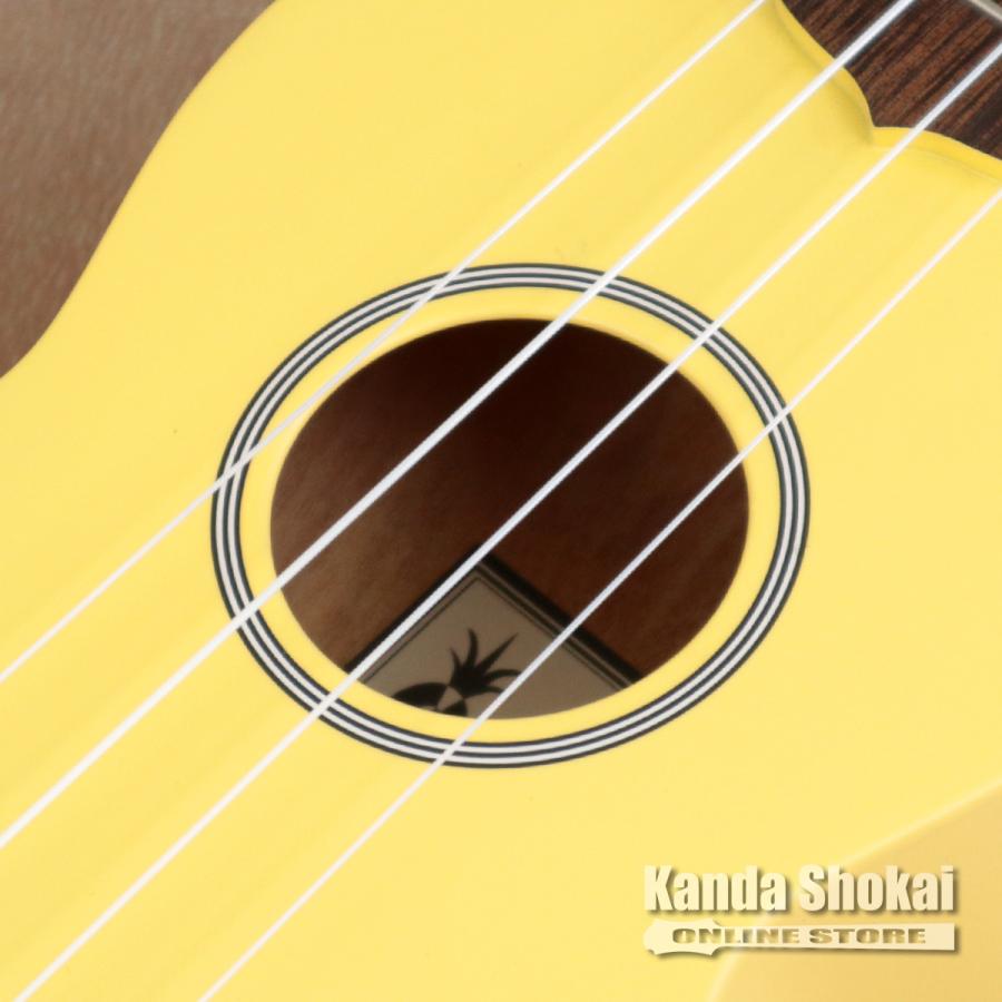 Ohana Ukuleles ( オハナウクレレ ) SK-10 YL, Mahogany, Matte Yellow_8