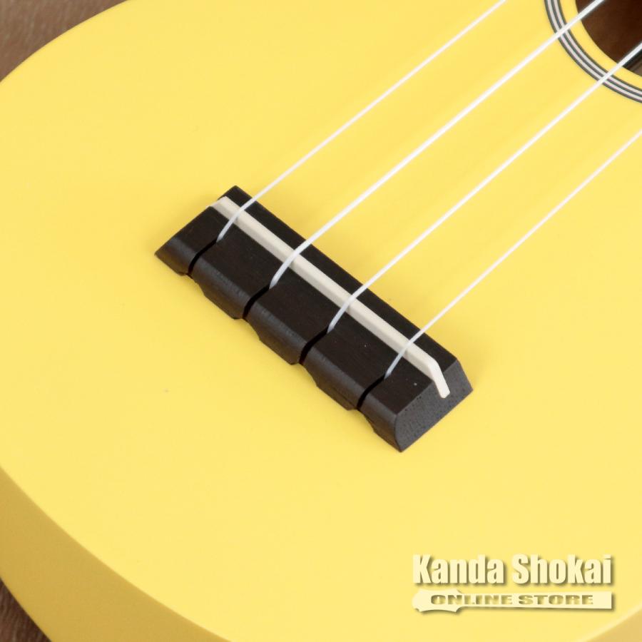 Ohana Ukuleles ( オハナウクレレ ) SK-10 YL, Mahogany, Matte Yellow_9