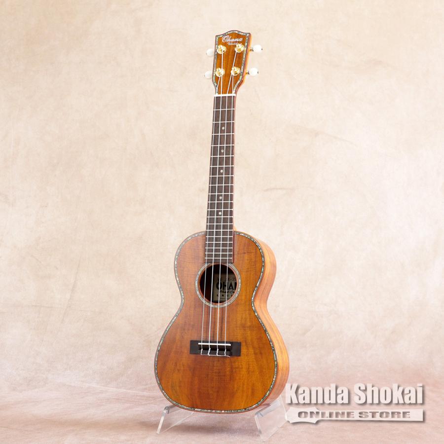 国交省東北地方整備局 Ohana Ukuleles ( オハナウクレレ ) CK-350G， All Solid Koa， Limited Edition