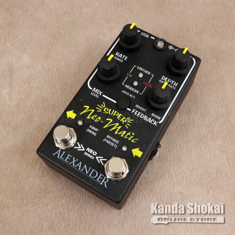 新品 Alexander Pedals Super Neo-Matic Alexander Super Neo-Matic Modulation Pedal - Perfect Circuit