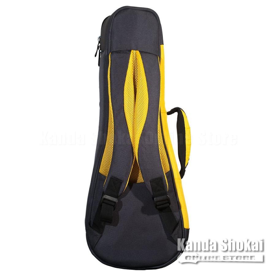 Ohana Ukuleles ( オハナウクレレ ) Soprano Soft Case DSC-21， Yellow/Black_1