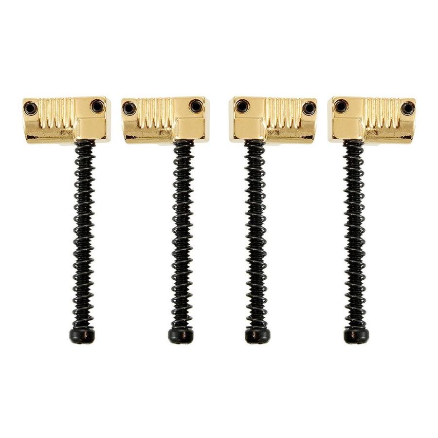 Allparts BP-2071-002 Set of 4 Grooved Saddles for Omega and Badass Bass Bridge [6083]